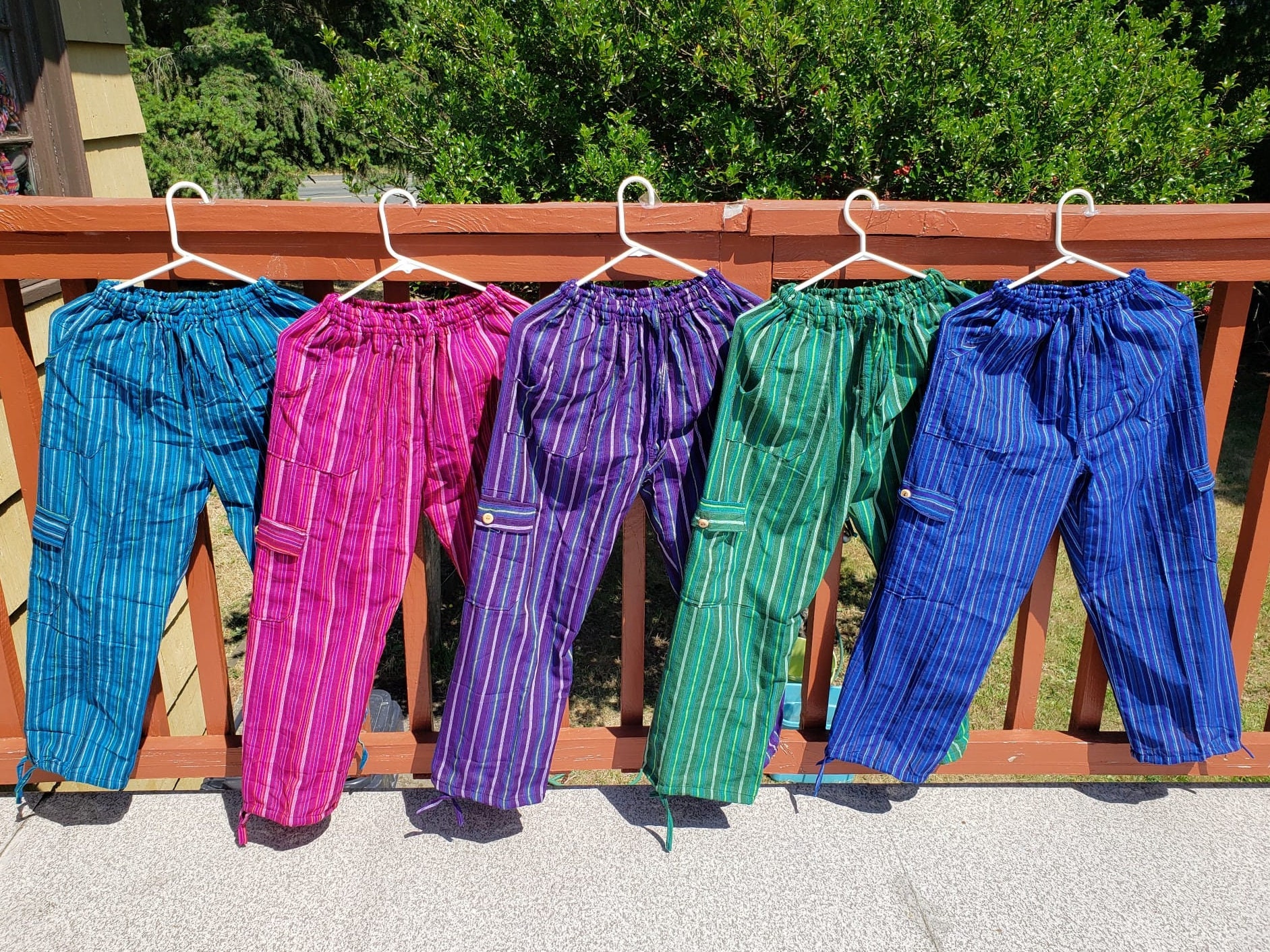 Boho Linen Pants 