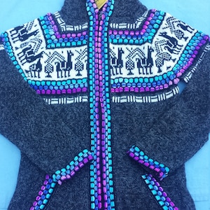 Colourful Alpaca Sweater
