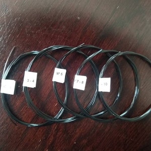 Charango Strings (Black Nylon) Set for two Charangos