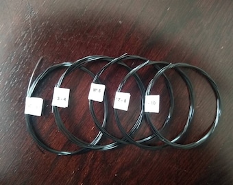 Charango Strings (Schwarzes Nylon) Set für zwei Charangos