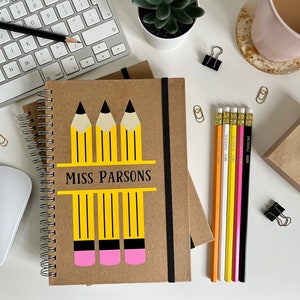 Personalised Pencil Notebook & Pencil Set – A Thoughtful Teacher Gift