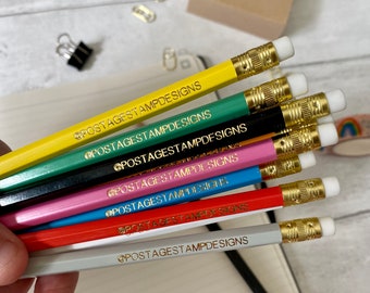 Customised Pencil Set, Bulk Pencils, Class Gift, Wedding Favour, Hen Party