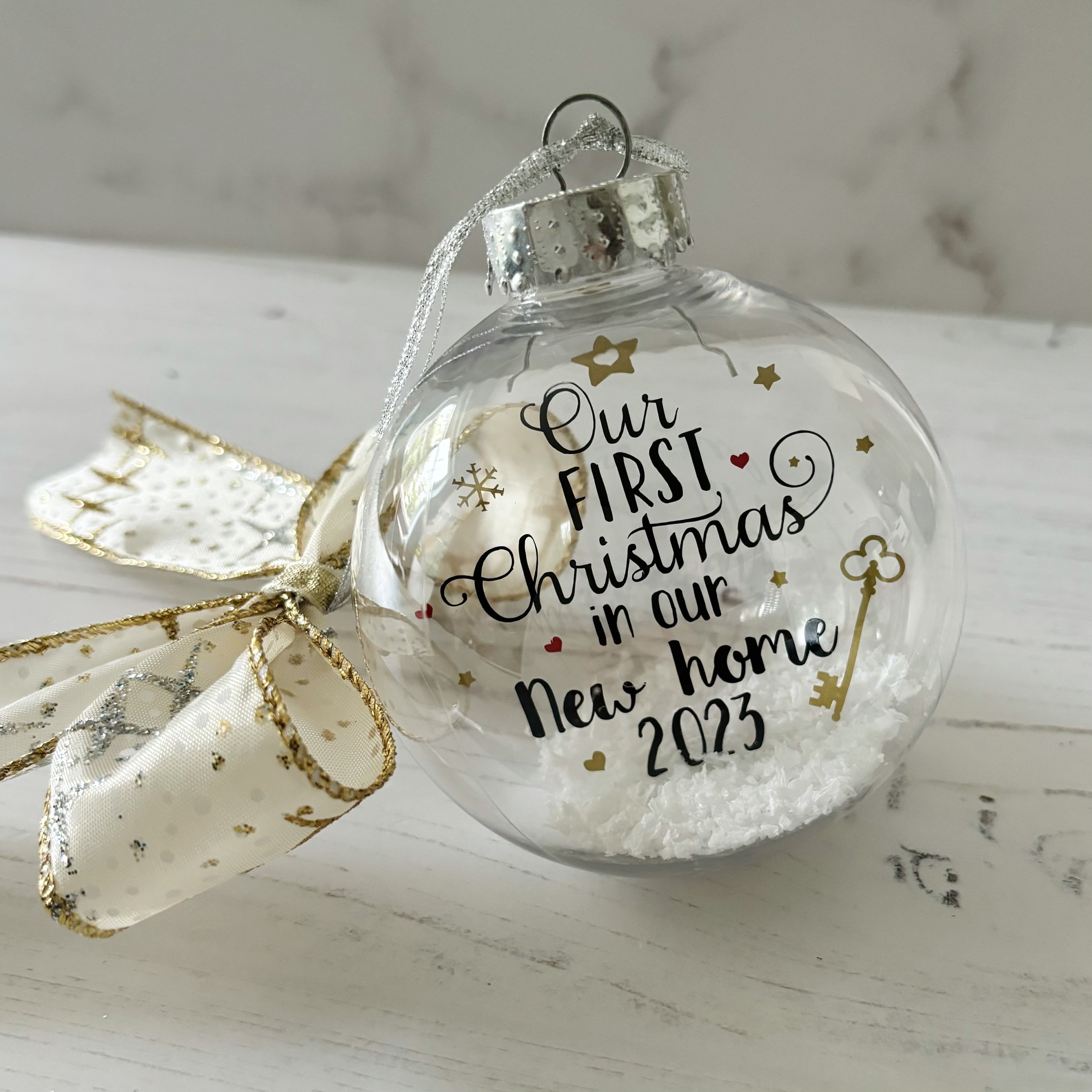  House Warming Gifts New Home First Home Christmas Ornament 2023  for New House-Women and Couple - Housewarming Gifts New Home Gift Ideas  Owners Christmas Decorations Presents : Home & Kitchen