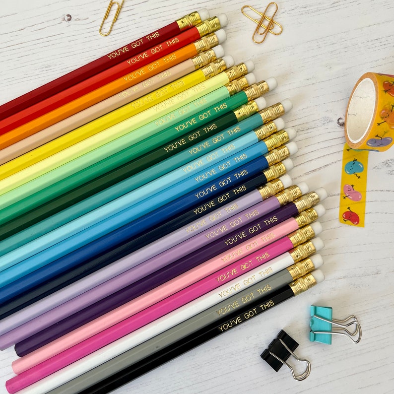 You've Got This Pencil Motivational Gift School Leaver Gift Positive Mindset image 3
