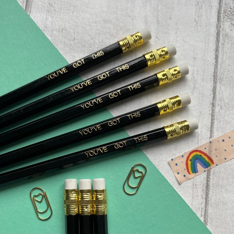 You've Got This Pencil Motivational Gift School Leaver Gift Positive Mindset image 5