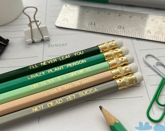 The Plant Lover's HB Pencil Set