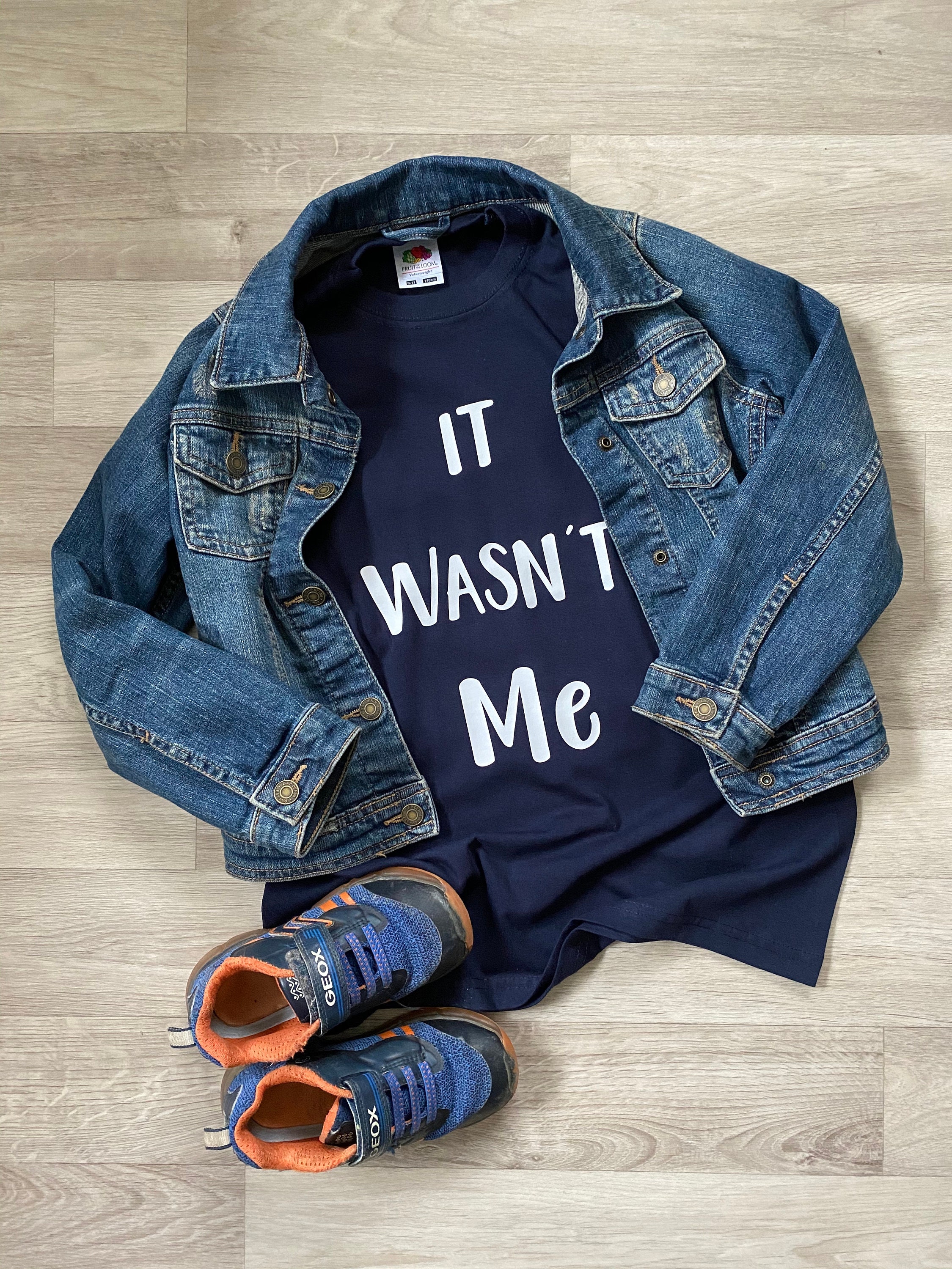 It Wasn't Me T-shirt Sibling Rivalry Tops Brother Sister | Etsy