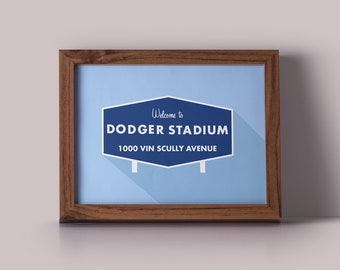 Welcome Stadium Vector Printable (Landscape)