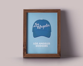Los Angeles Dodgers 1958 Printable