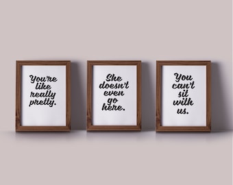 Mean Girls Herunterladbares Print Set