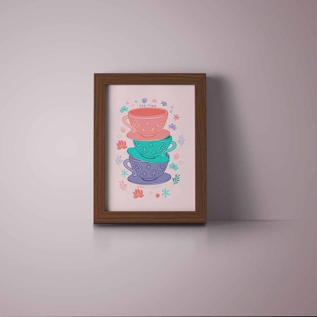 Mad Hatter's Tea Party Printable - Etsy