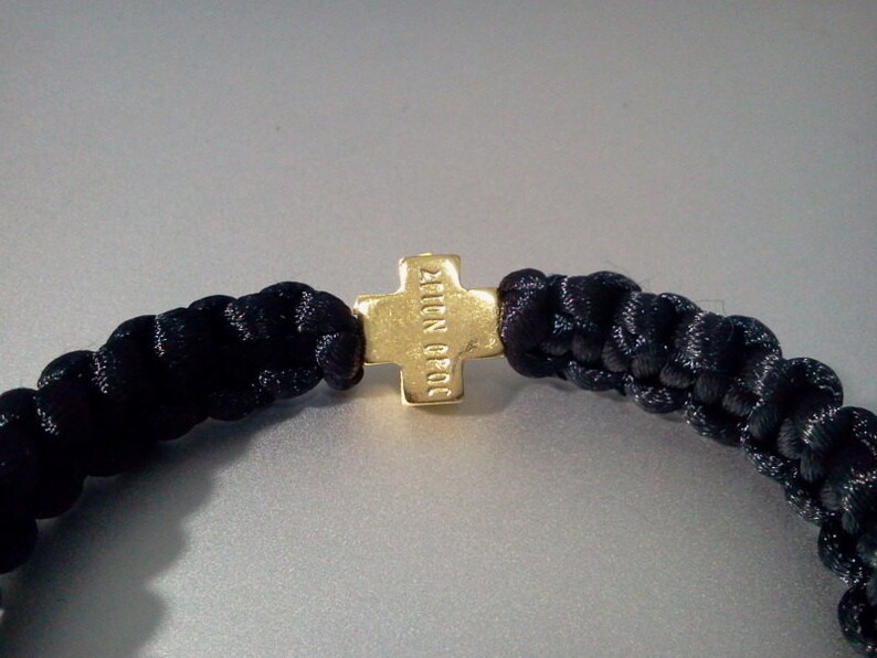 Orthodox greek prayer bracelet with cross you choose the Etsy