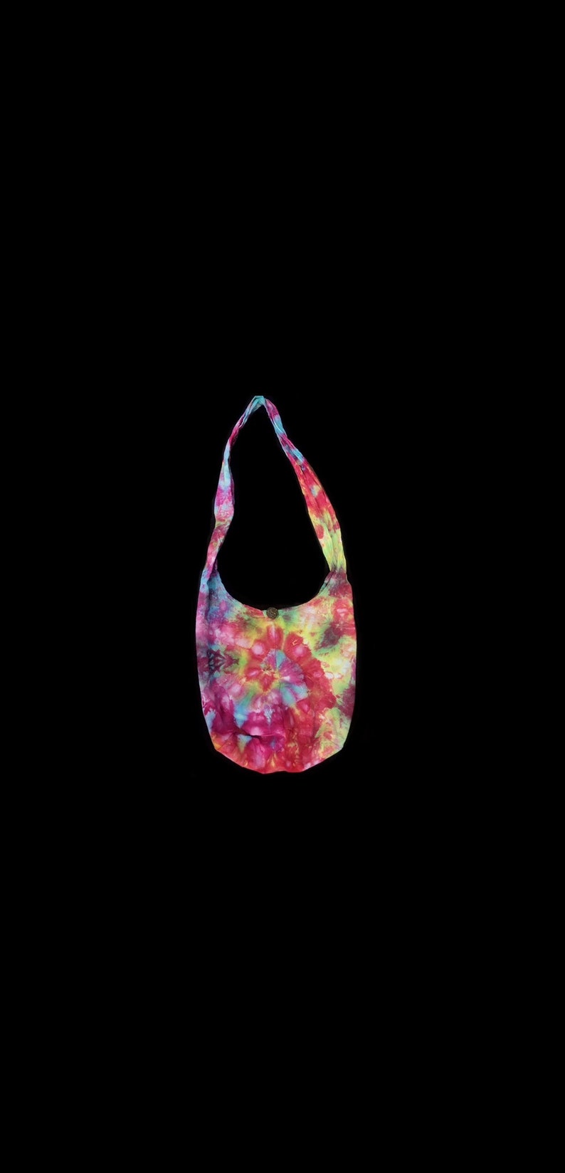 tie dye sling bag