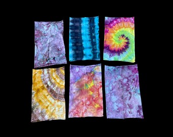 Tie-Dye HeadBand Head Band Stretch Adult Hand Tie Dyed Rainbow 6 Choices Hair Accessories Gaiter