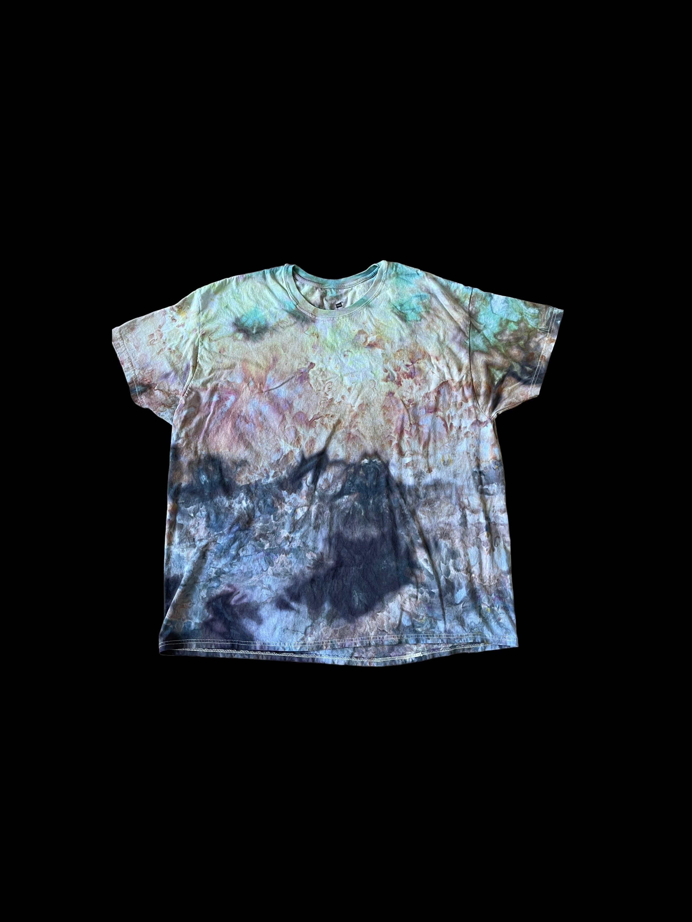 MrTieDye Adult Medium Tie-Dye Camo Scrunch Tee