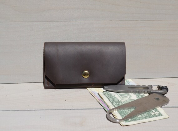 Fine Leather Wallet Card Holder Slim Leather Wallet Leather Etsy