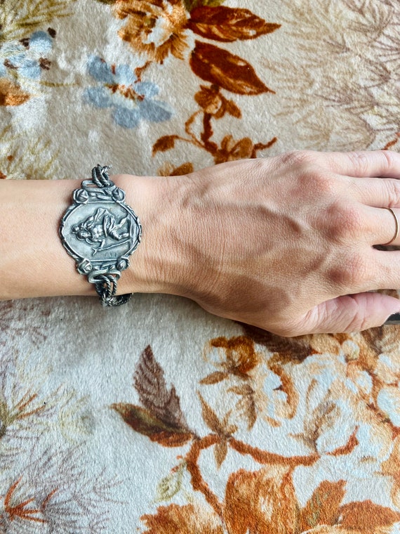 Vintage Italian Silver Bracelet
