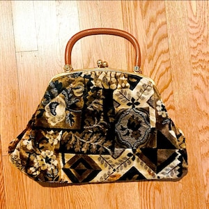 Vintage Carpet Handbag