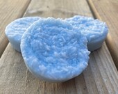 Solid shampoo peppermint bar zero waste shampoo, gentle shampoo. travel shampoo. camping soap