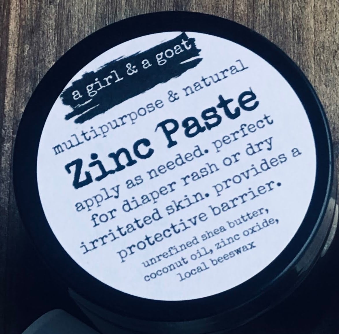 Zinc paste