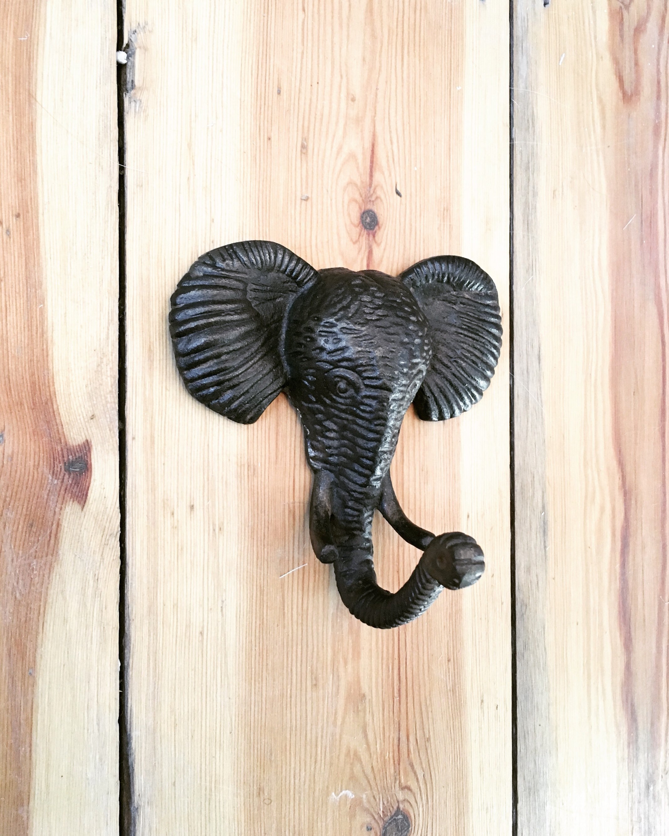 Elephant Coat Hook Vintage Style Iron Towel Hook Jewellery Etsy