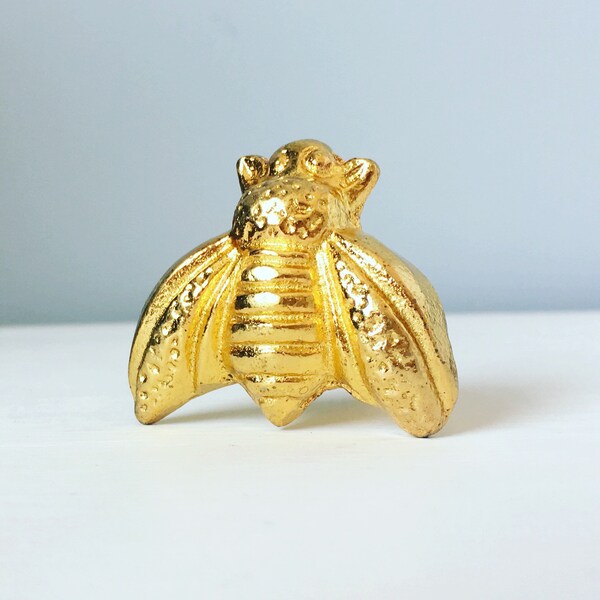 Goldene Bumble Bee Schublade Knopf Türgriff