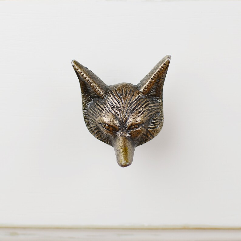 Quality Vintage Metal Animal Drawer Knobs Pulls Door Etsy