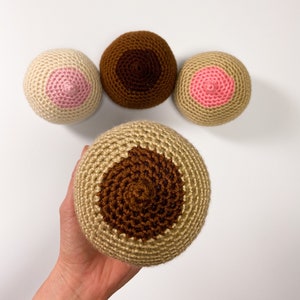 Crochet Breast Model, Boob Demonstration Model for Lactation, Antenatal Breastfeeding Model, Breast Prosthetic