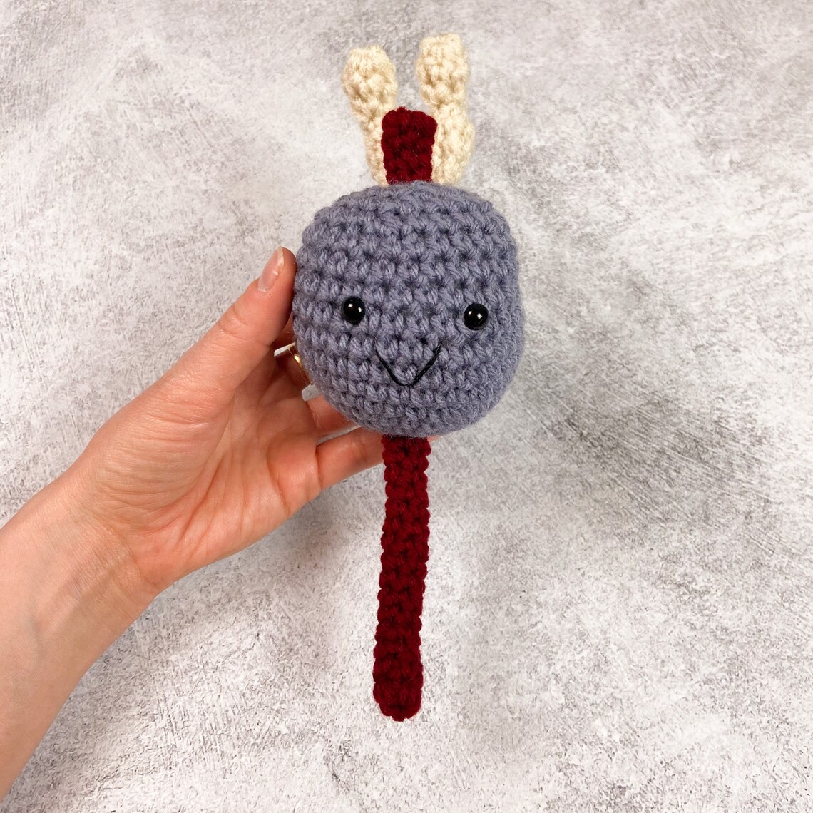 Crochet Anatomical Prostate Gland Plush Model Knit Prostate | Etsy