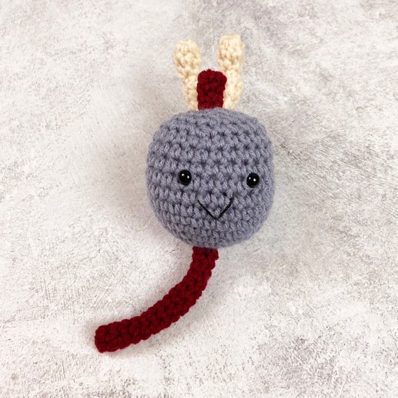 Crochet Anatomical Prostate Gland Plush Model Knit Prostate | Etsy