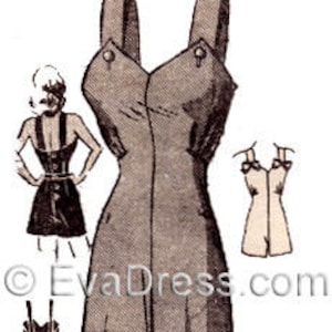 Modello di tuta o giacca anni &#39;40 di EvaDress
