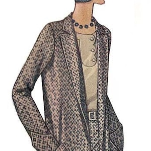 1929 Coat Pattern by EvaDress