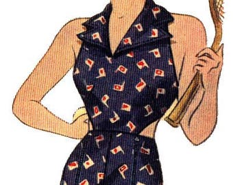 1936 Sport Halter Pattern by EvaDress