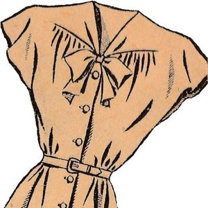 1940&#39;s Two-Piece Suit Dress EvaDress Pattern