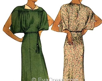 1936 Dress EvaDress Pattern!