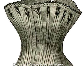 1886 Corset Pattern by EvaDress