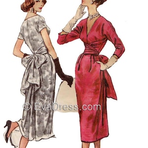1957 Claire McCardell Kleid EvaDress Schnittmuster