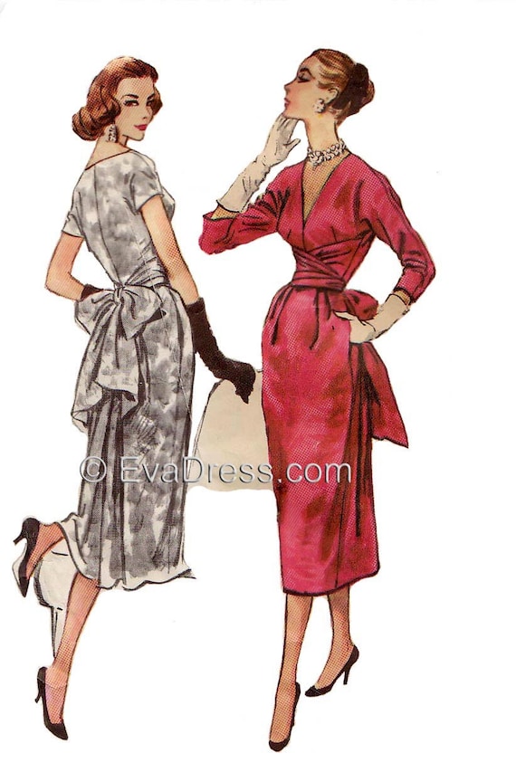 1957 Claire Mccardell Dress Evadress Pattern 