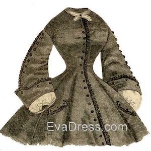 1860 Polonaise Pattern by EvaDress
