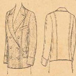 1908 Ladies&#39; Double-Breasted Pattern by EvaDress