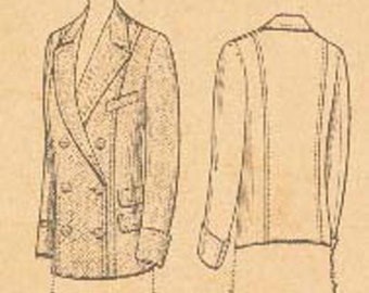 1908 Ladies' Double-Breasted Pattern by EvaDress