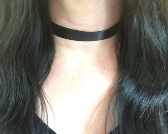 satin choker Victorian Bridgerton style classic simple choker choice of 16 colors in stock 5/8"