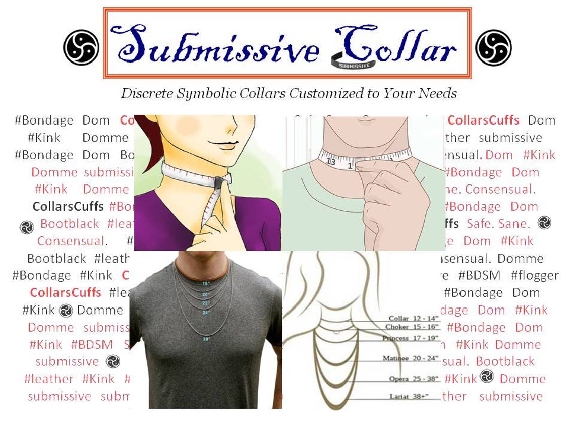 Discreet public day submissive collar Original choker BDSM Etsy