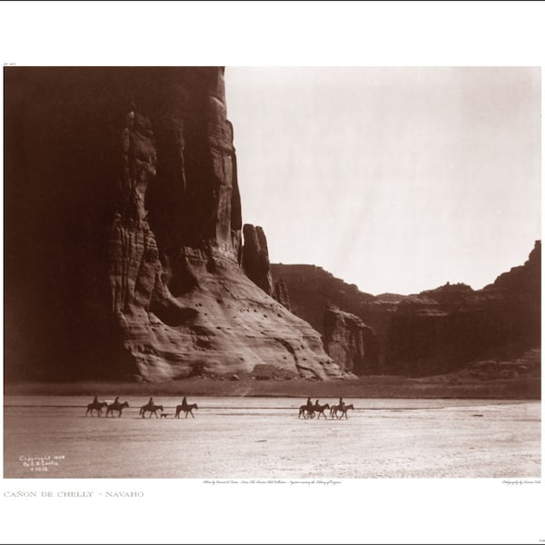 Edward Curtis: Canyon de Chelly