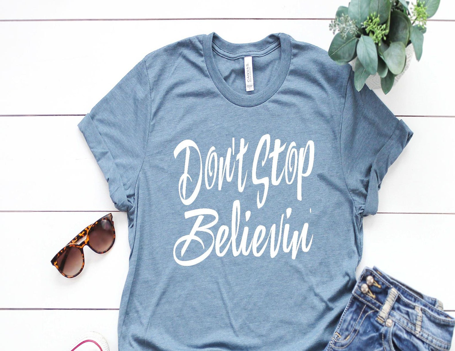 Don't Stop Believin Shirt Journey Shirts Music | Etsy