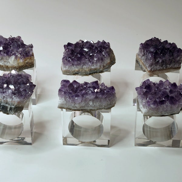 Amethyst Napkin Rings -- Sold Individually -- Gemstones/Geodes//Crystals//Minerals