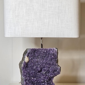 Amethyst Geode Lamp - Etsy