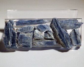 Kyanite Business Card Holder - Gemstone//Crystals//Mineral//Geodes