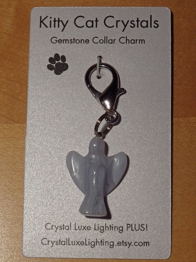 Kitty Cat Crystals Gemstone Collar Charms for Cats in 8 Etsy