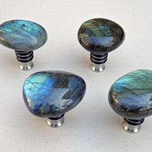 Labradorite Wine Stopper - Sold Individually  --   Geodes/Crystals//Minerals//Gemstone Wine Stopper